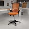 Flash Furniture Office Chair, Mesh, Orange HL-0016-1-BK-OR-GG - alternate 1